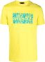 Versace T-shirt met logoprint Groen - Thumbnail 1