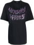 Versace T-shirt met logoprint Zwart - Thumbnail 1