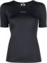 Versace T-shirt met logoprint Zwart - Thumbnail 1
