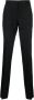 Versace Broek met Barocco Silhouette jacquard Zwart - Thumbnail 1