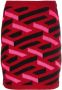Versace Gebreide rok Rood - Thumbnail 1