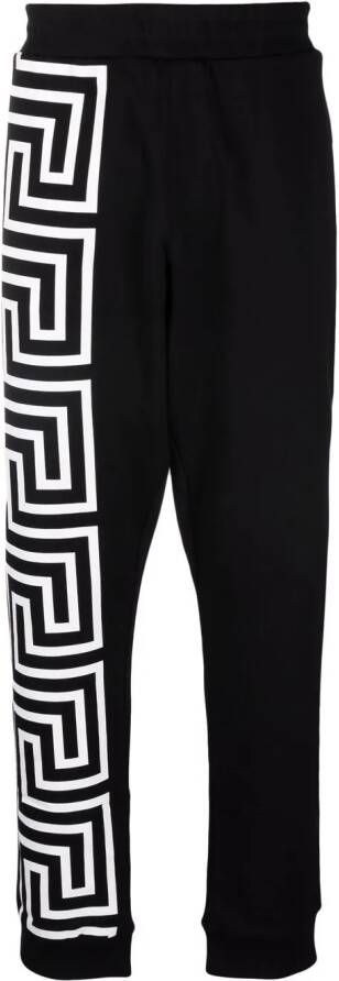 Versace Trainingsbroek met Greca detail Zwart
