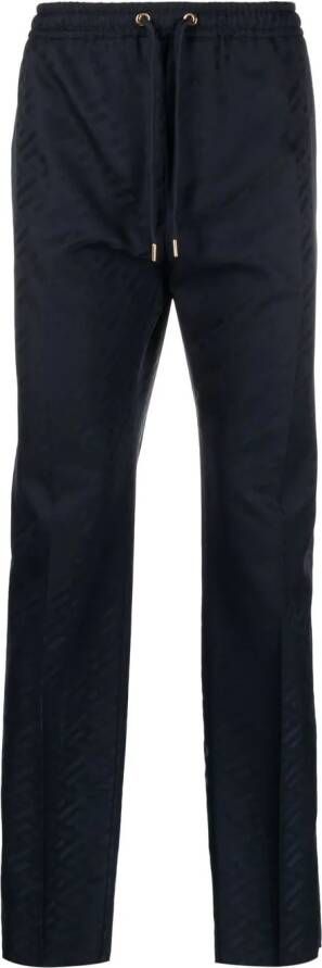 Versace Trainingsbroek met print Blauw