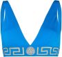 Versace Greca bikinitop Blauw - Thumbnail 1