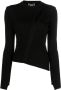 Versace Trui met uitgesneden detail Zwart - Thumbnail 1