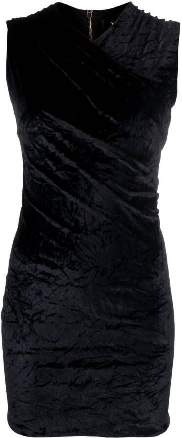 Versace Mouwloze mini-jurk Zwart