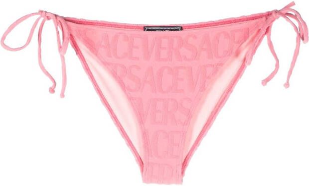 Versace x Dua Lipa Allover bikinibroekje Roze