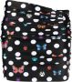 Versace x Dua Lipa mini-rok met vlinderprint Zwart - Thumbnail 1
