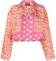 Versace Zijden blouse Roze - Thumbnail 1