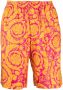 Versace Zijden shorts Oranje - Thumbnail 1