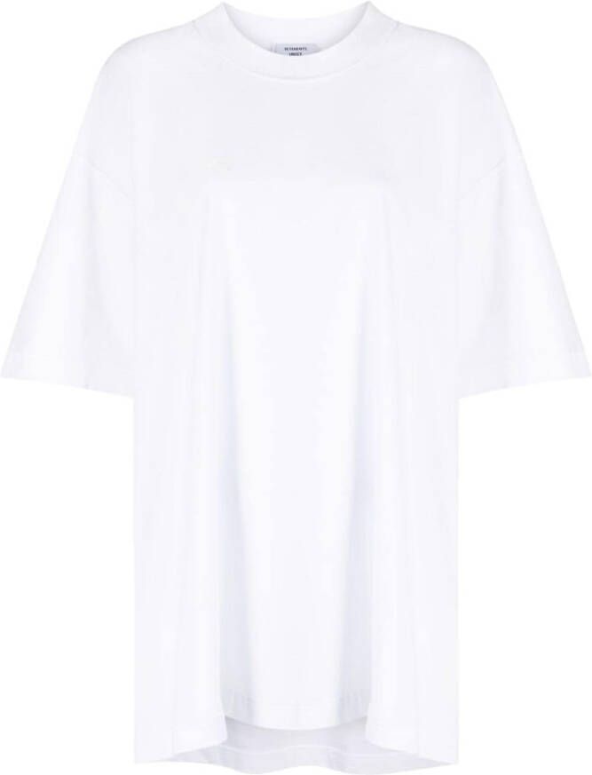 VETEMENTS T-shirt met ronde hals Wit