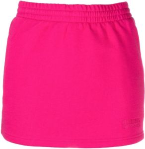 VETEMENTS elasticated-waist straight skirt Roze