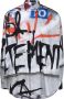 VETE TS Shirt met graffiti-print Grijs - Thumbnail 1