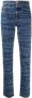 VETEMENTS Jeans met print Blauw - Thumbnail 1