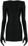 VETEMENTS Mini-jurk met lange mouwen Zwart - Thumbnail 1
