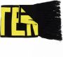 VETE TS Sjaal met logo Zwart - Thumbnail 1