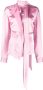 Victoria Beckham Asymmetrische jurk Roze - Thumbnail 1
