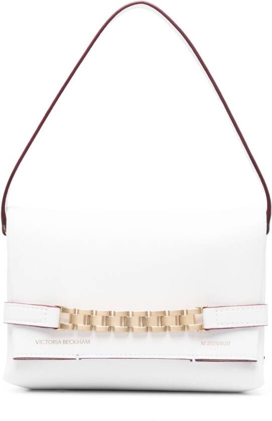 Victoria Beckham Shopper met kettingdetail Wit