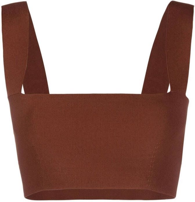 Victoria Beckham Cropped top Bruin