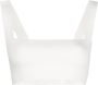 Victoria Beckham Cropped top Wit - Thumbnail 1
