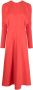 Victoria Beckham Getailleerde jurk Rood - Thumbnail 1