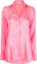 Victoria Beckham Gedrapeerde blouse Roze - Thumbnail 1