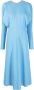 Victoria Beckham Gedrapeerde jurk Blauw - Thumbnail 1
