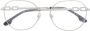 Victoria Beckham Eyewear Bril met schakel detail Zilver - Thumbnail 1