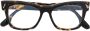 Victoria Beckham Eyewear Bril met schildpadschild design Bruin - Thumbnail 1