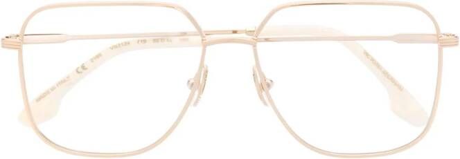 Victoria Beckham Eyewear Bril met vierkant montuur Goud