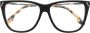 Victoria Beckham Eyewear Bril met vierkant montuur Zwart - Thumbnail 1