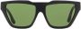 Victoria Beckham Eyewear Zonnebril met rechthoekig montuur Zwart - Thumbnail 1