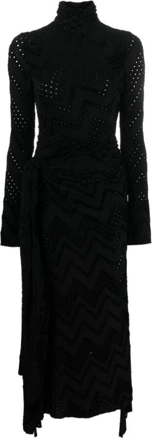 Victoria Beckham Gebreide mini-jurk Zwart