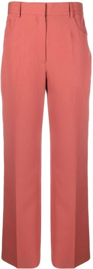 Victoria Beckham Straight broek Roze