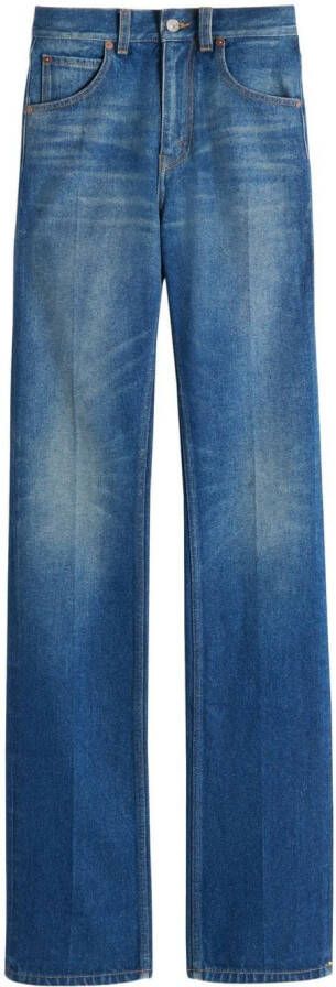 Victoria Beckham Jeans met vervaagd-effect Blauw