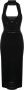 Victoria Beckham Opengebreide midi-jurk Zwart - Thumbnail 1