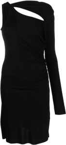Victoria Beckham Maxi-jurk met enkele mouwen Zwart