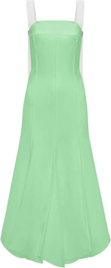 Victoria Beckham Midi-jurk Groen