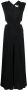 Victoria Beckham Midi-jurk met uitgesneden detail Zwart - Thumbnail 1