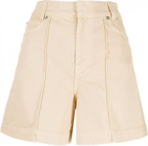 Victoria Beckham Denim shorts Beige
