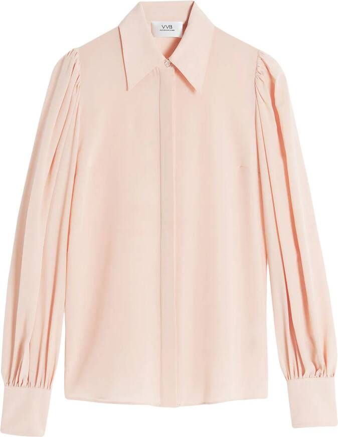 Victoria Beckham Katoenen blouse Roze