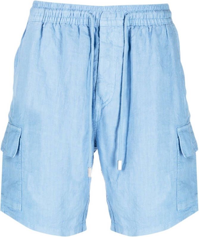 Vilebrequin Linnen shorts Blauw