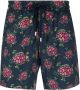 Vilebrequin Zwembroek met print Blauw - Thumbnail 1