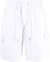 Vilebrequin Shorts met logopatch Wit - Thumbnail 1