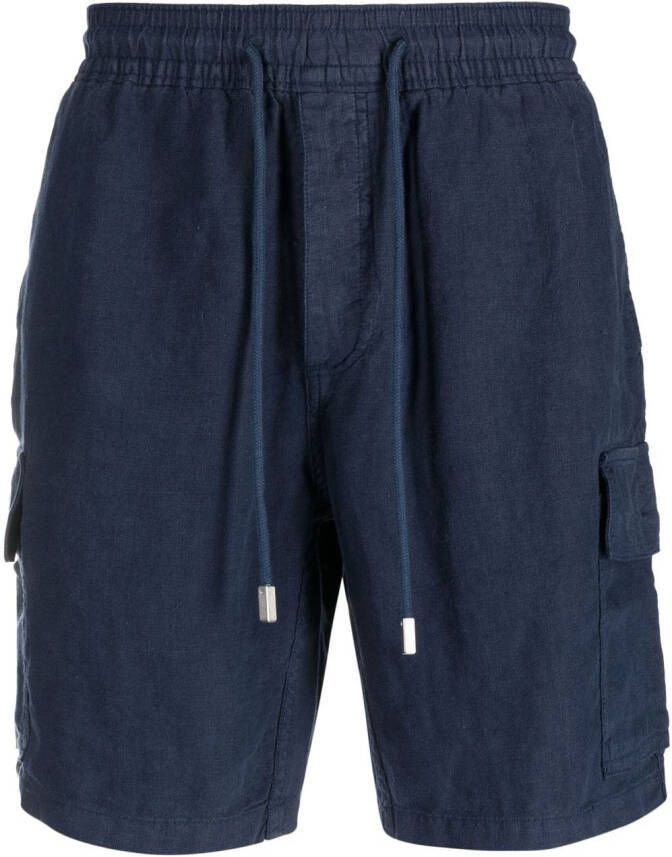 Vilebrequin Shorts met logopatch Blauw