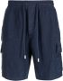 Vilebrequin Shorts met logopatch Blauw - Thumbnail 1