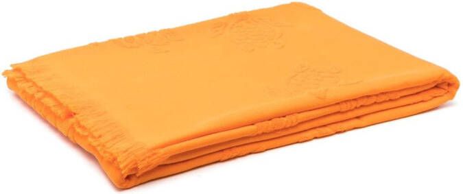 Vilebrequin Strandlaken met print Oranje
