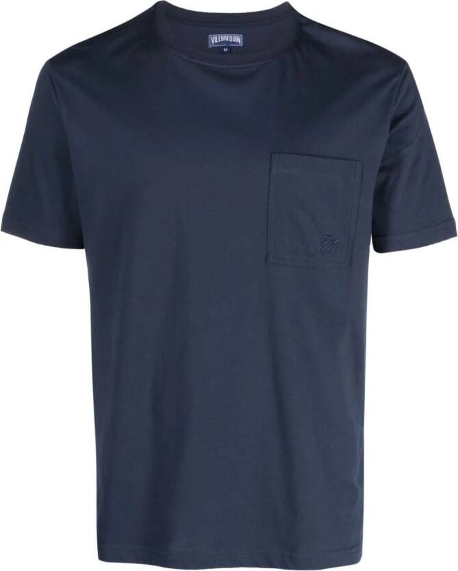 Vilebrequin T-shirt met ronde hals Blauw