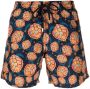 Vilebrequin Zwembroek met schildpadprint Blauw - Thumbnail 1
