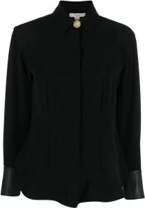 Vince Button-down blouse Zwart